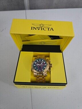 Invicta Gold Tone Watch The Mandalorian